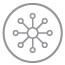 Vast Networks fiber connection icon